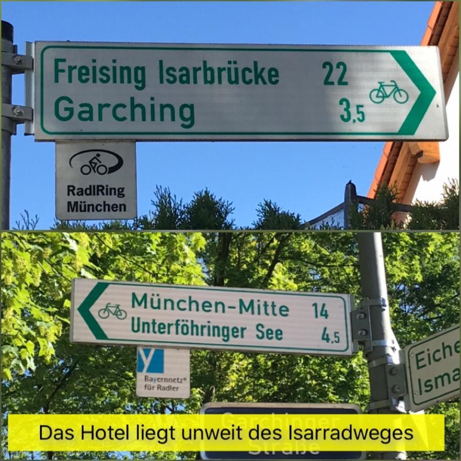 Hotel Fischerwirt Ismaning Bagian luar foto